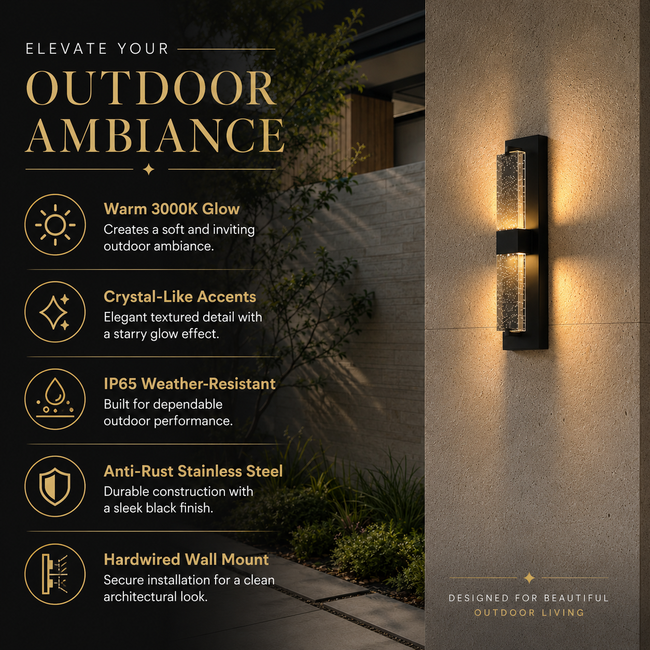 Arvelle | Modern Outdoor Sconce
