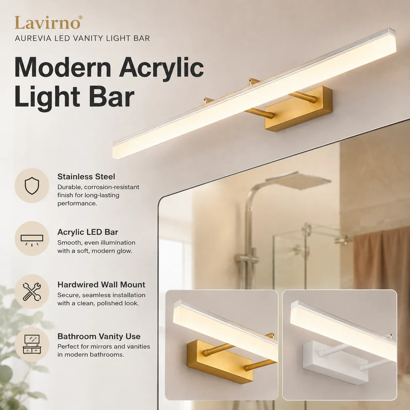 Aurevia – LED Vanity Light Bar