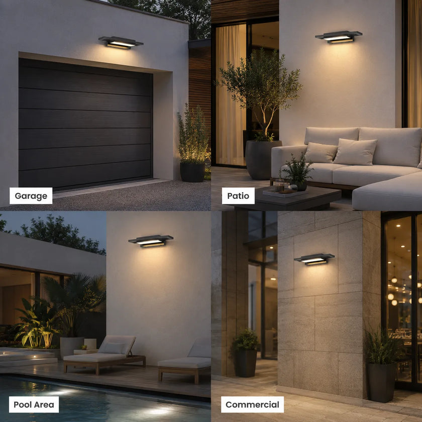 Bravon | LED Outdoor Wall Light