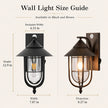 Brennor | European Style Motion Sensor Outdoor Wall Light