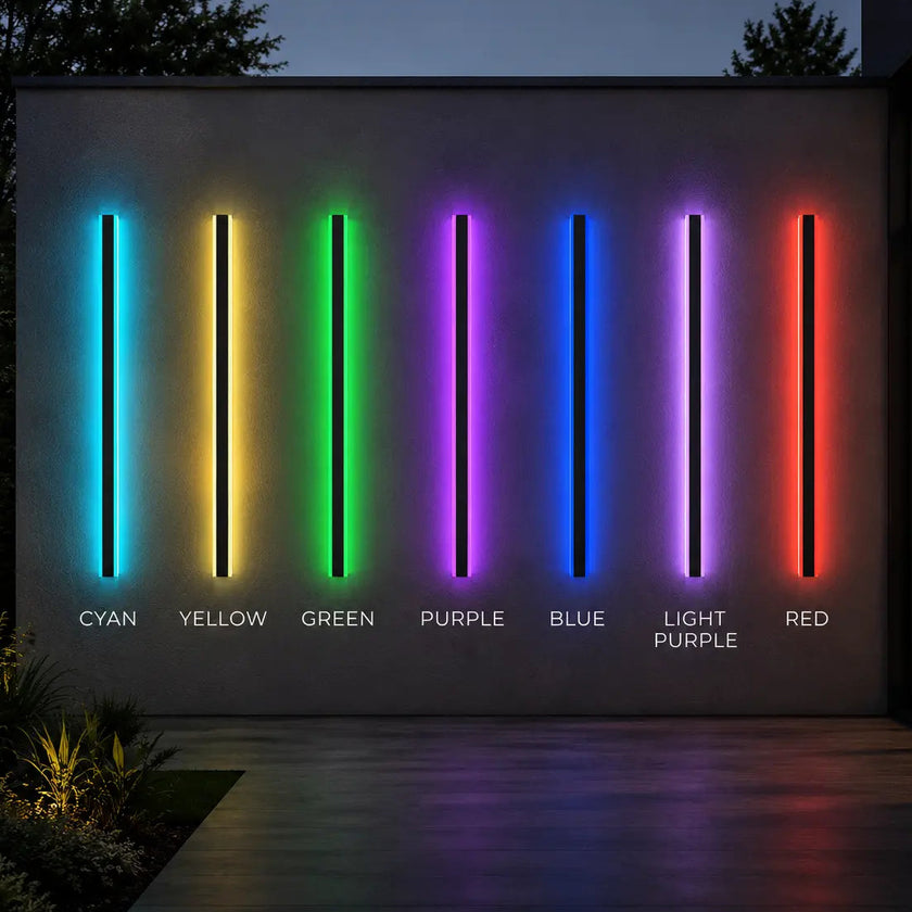 Namez (RGB) | Waterproof RGB Wall Light