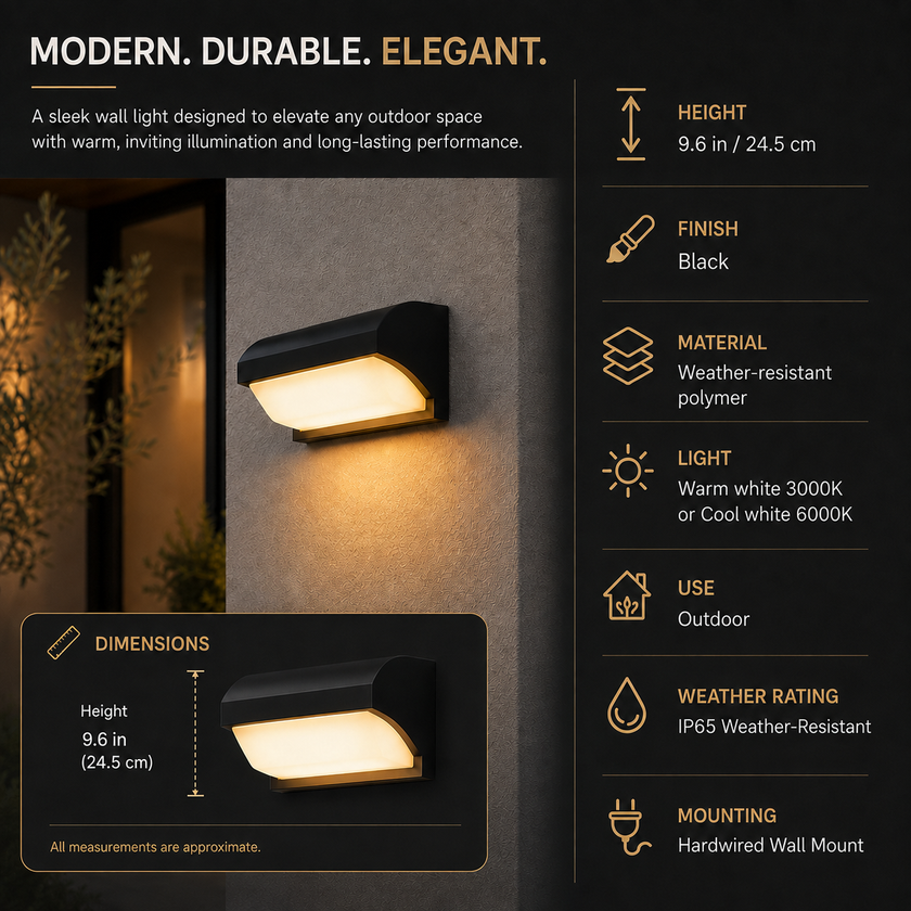 Altair | Modern Outdoor Sconce