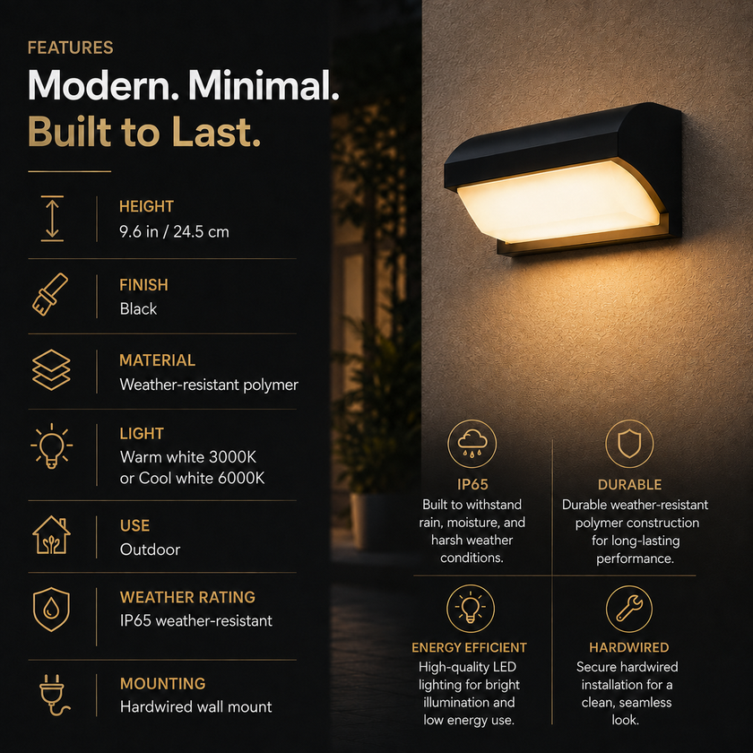 Altair | Modern Outdoor Sconce