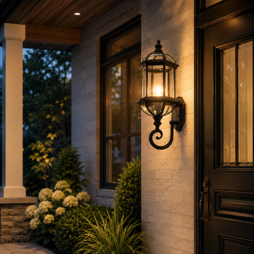 Elarion | European Style Outdoor Wall Light