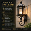 Elarion | European Style Outdoor Wall Light
