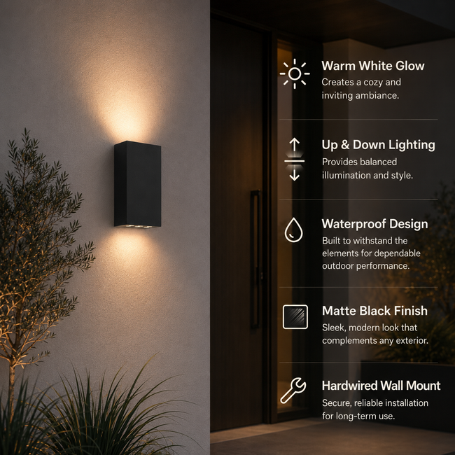 Elaris | Modern LED Wall Sconce