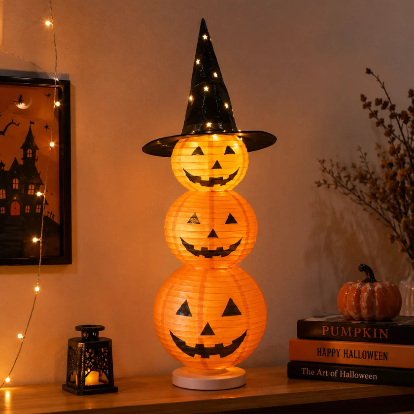 Halloween Pumpkin Lantern Stand