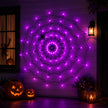 Lighted Spider Web Halloween Decoration