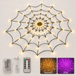 Lighted Spider Web Halloween Decoration