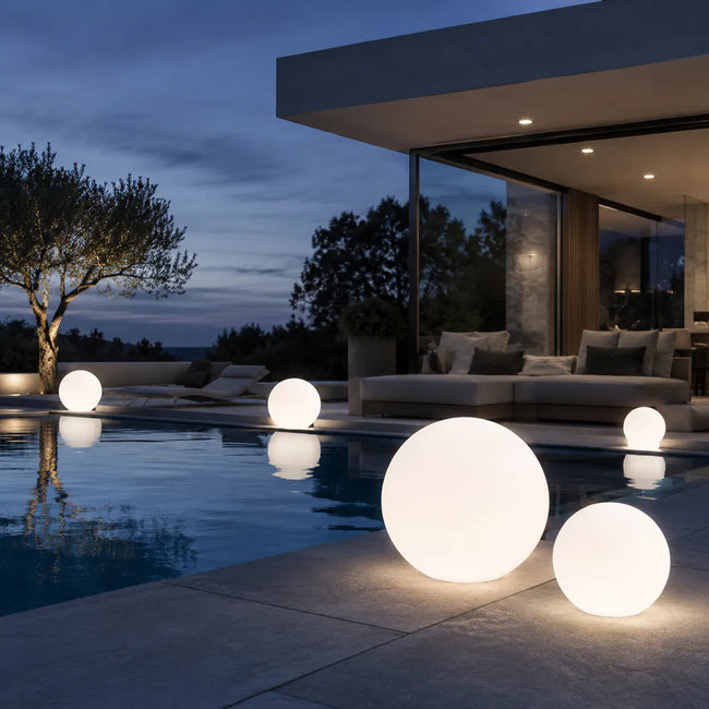 Lumora |  Rechargeable Outdoor Globe Light