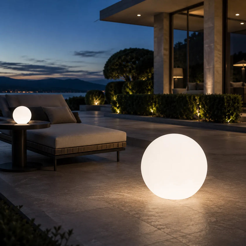 Lumora |  Rechargeable Outdoor Globe Light