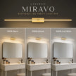 Miravo – Rotatable LED Vanity Light Bar.