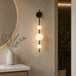 Modern Glass Wall Light Sconce | Adjustable LED Light for Bedroom & Hallway