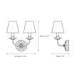 Modern Adjustable LED Wall Light | Metal Wall Sconce for Contemporary Home Decor