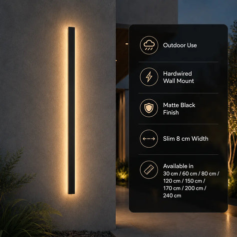 Namez |  Waterproof LED Outdoor Wall Light