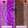 Lighted Spider Web Halloween Decoration