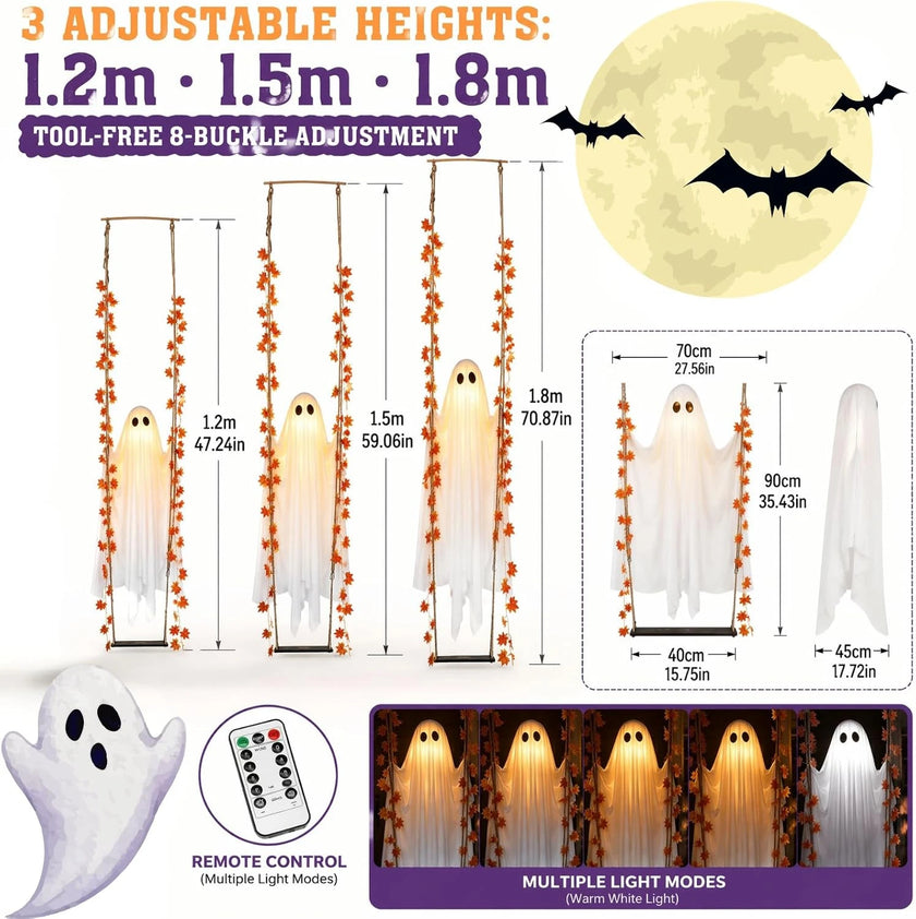 Large Halloween Spider Web Decoration