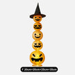 Lighted Stacked Pumpkin Halloween Decoration