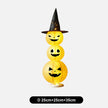 Lighted Stacked Pumpkin Halloween Decoration