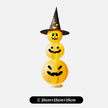 Lighted Stacked Pumpkin Halloween Decoration
