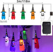 Halloween Ghost String Lights