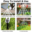 Large Halloween Spider Web Decoration