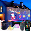 Smart Christmas LED Curtain Lights