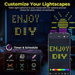 Smart Christmas LED Curtain Lights