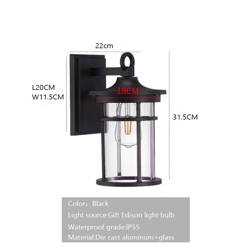 Veyron | Outdoor Wall Light