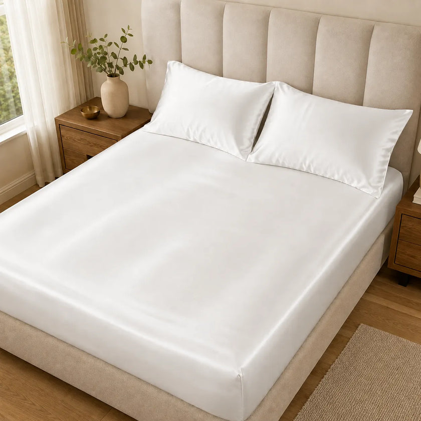Selyra | Silk Fitted Sheet Set