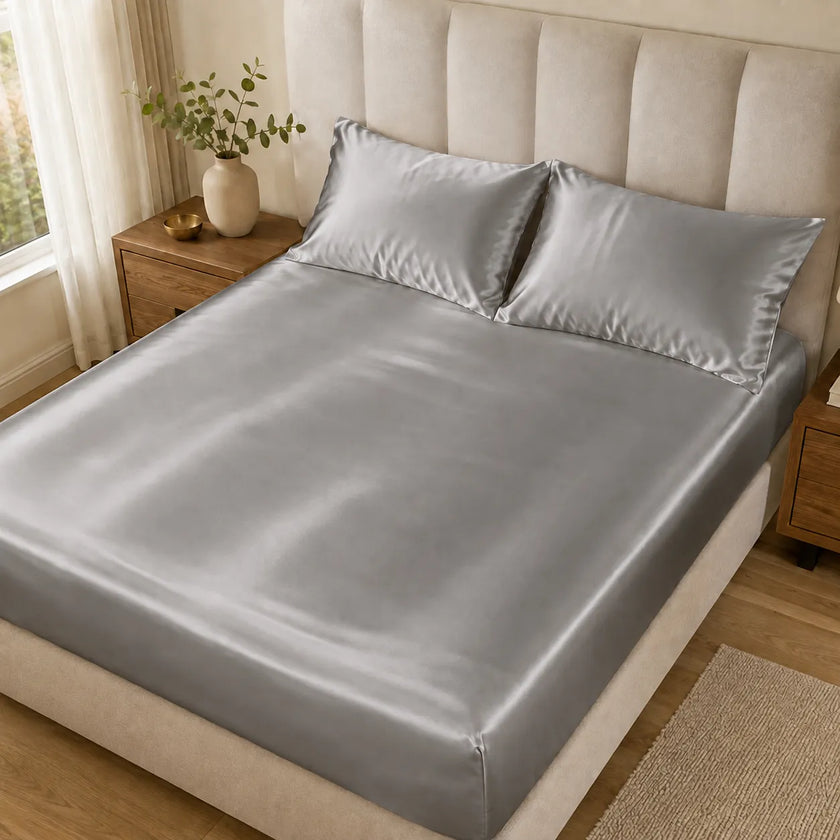 Selyra | Silk Fitted Sheet Set