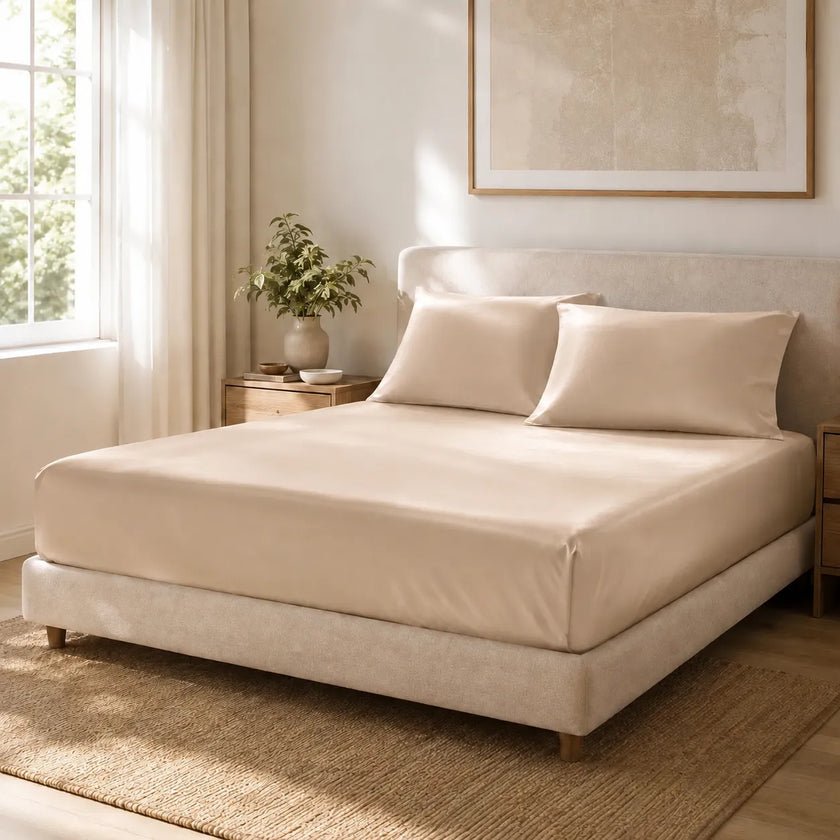 Selyra | Silk Fitted Sheet Set
