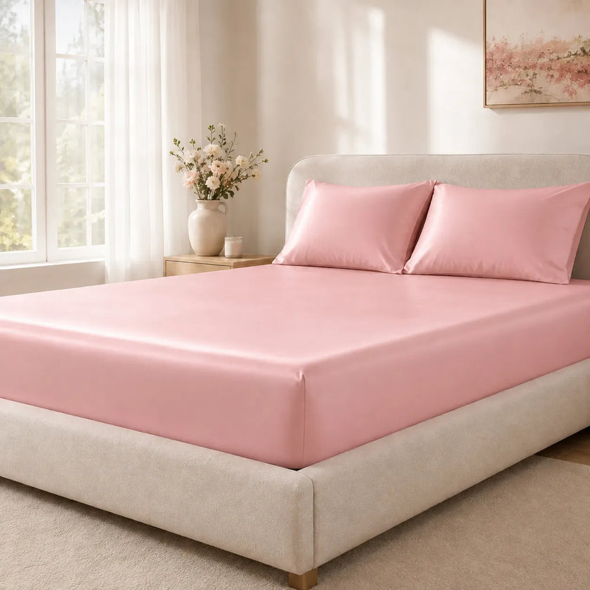 Selyra | Silk Fitted Sheet Set