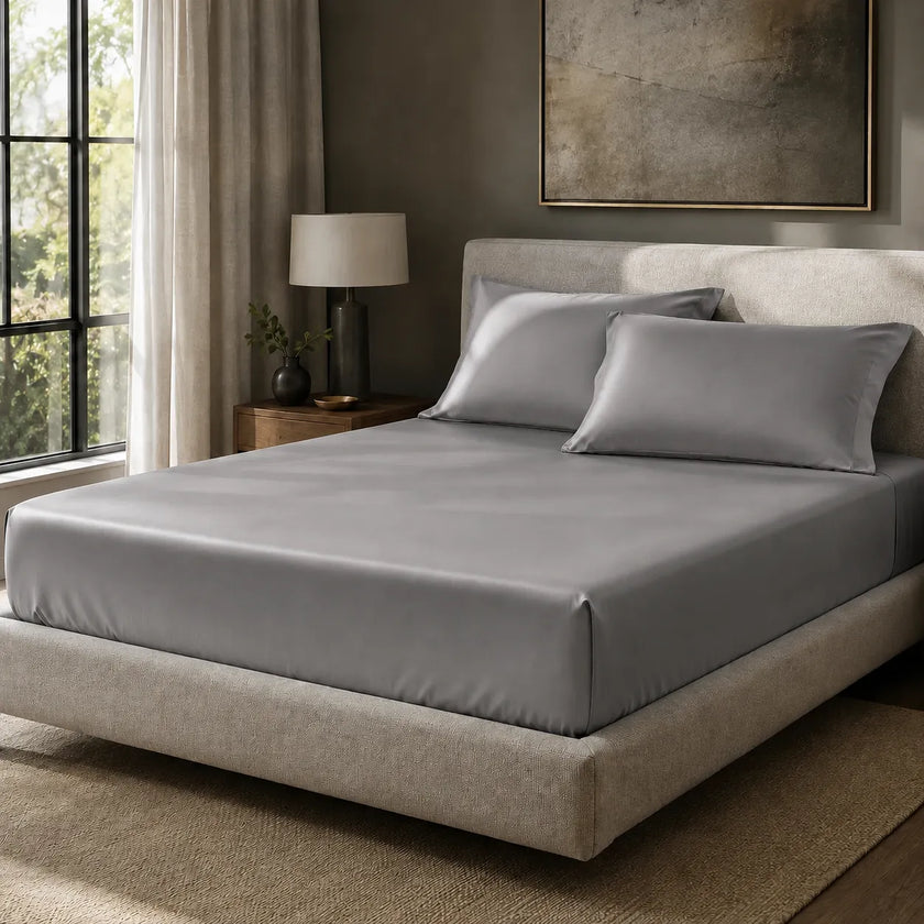Selyra | Silk Fitted Sheet Set