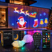 Smart Christmas LED Curtain Lights
