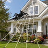 Large Halloween Spider Web Decoration