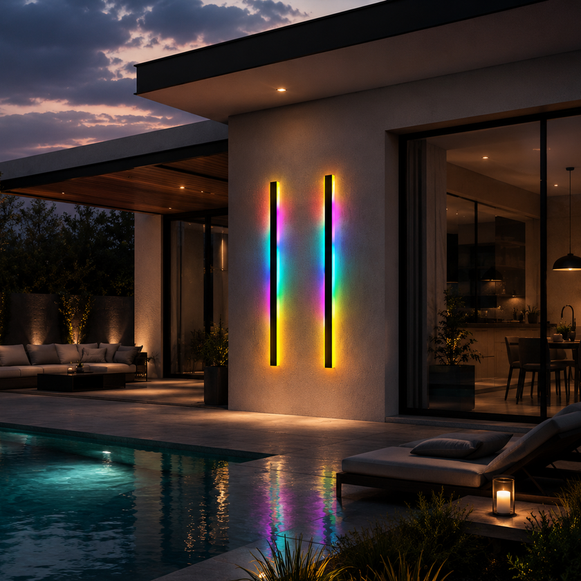 Namez (RGB) - Waterproof LED Wall Light