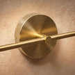 Modern Linear LED Wall Light Adjustable Metal Sconce for Bedroom & Hallway