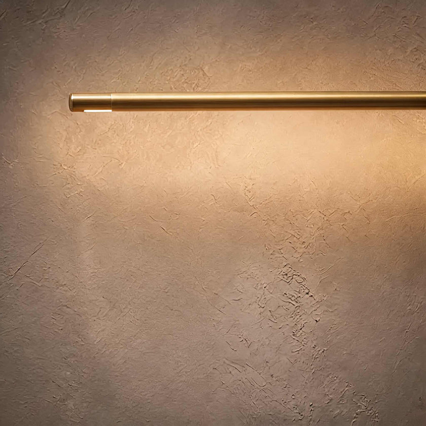 Modern Linear LED Wall Light Adjustable Metal Sconce for Bedroom & Hallway