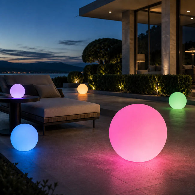 Lumora |  Rechargeable Outdoor Globe Light