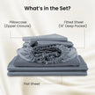Velmora | Luxury Modal Silk Bed Sheet Set