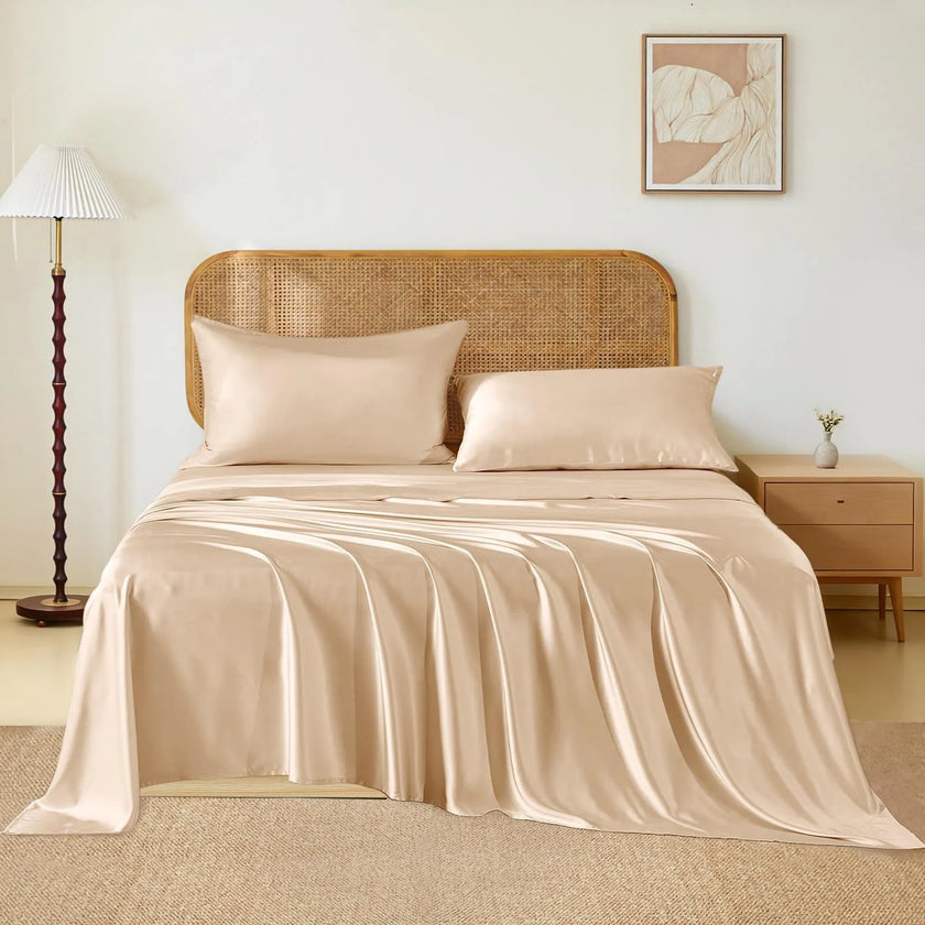 Velmora | Luxury Modal Silk Bed Sheet Set