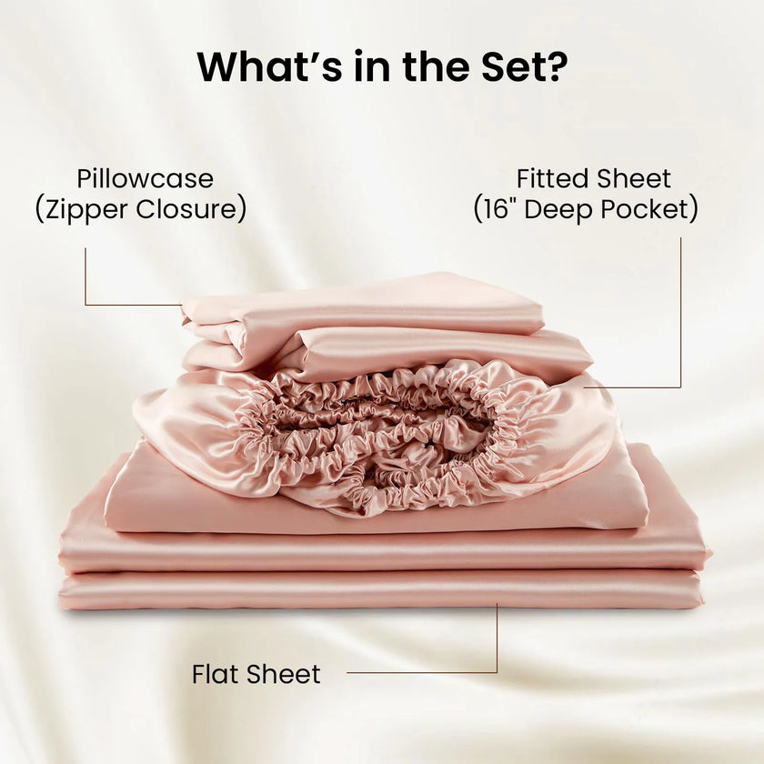 Velmora | Luxury Modal Silk Bed Sheet Set