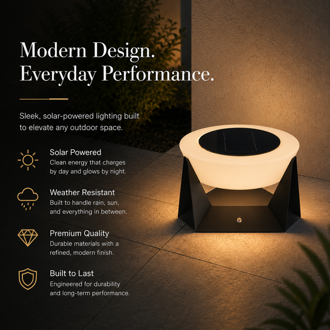 Orbix | Waterproof Solar Light