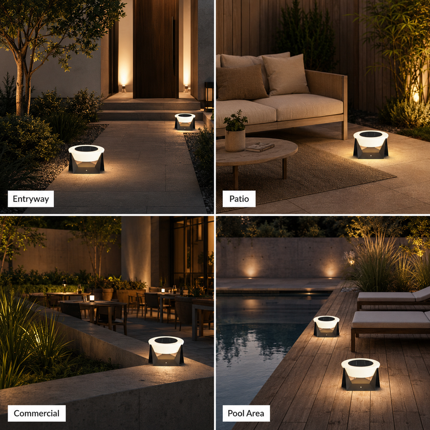 Orbix | Waterproof Solar Light